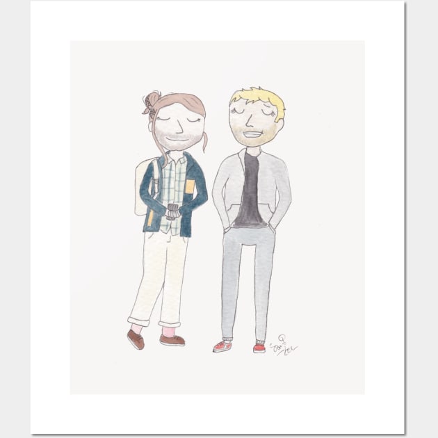 a fine pair of gentlemen Wall Art by samikelsh